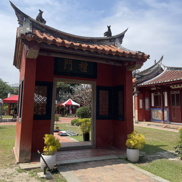 台灣第一間孔子廟，台南孔廟