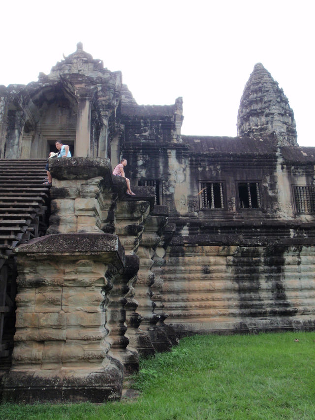 Angkor Wat: Even the Clouds Couldn’t Dull Its Glory