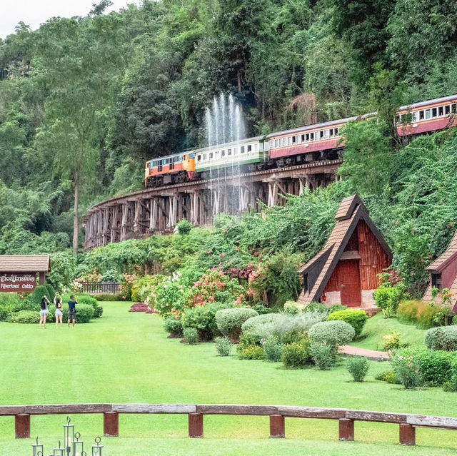 สวนไทรโยครีสอร์ท กาญจนบุรี 