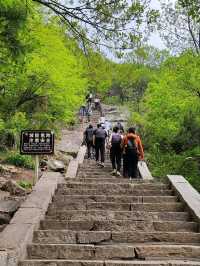 登嵩山-太室山，從嵩陽書院上峻極峰