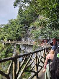 Walking among the floating mountains