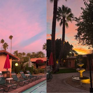 Unforgettable Pink Skies of Palm Springs