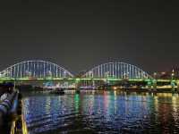 **🌉【南寧亭子碼頭遊船】夜遊邕江，璀璨夜景盡收眼底！✨**  