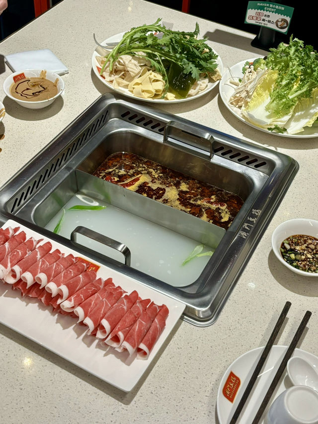 훠궈맛집은 여기로!!