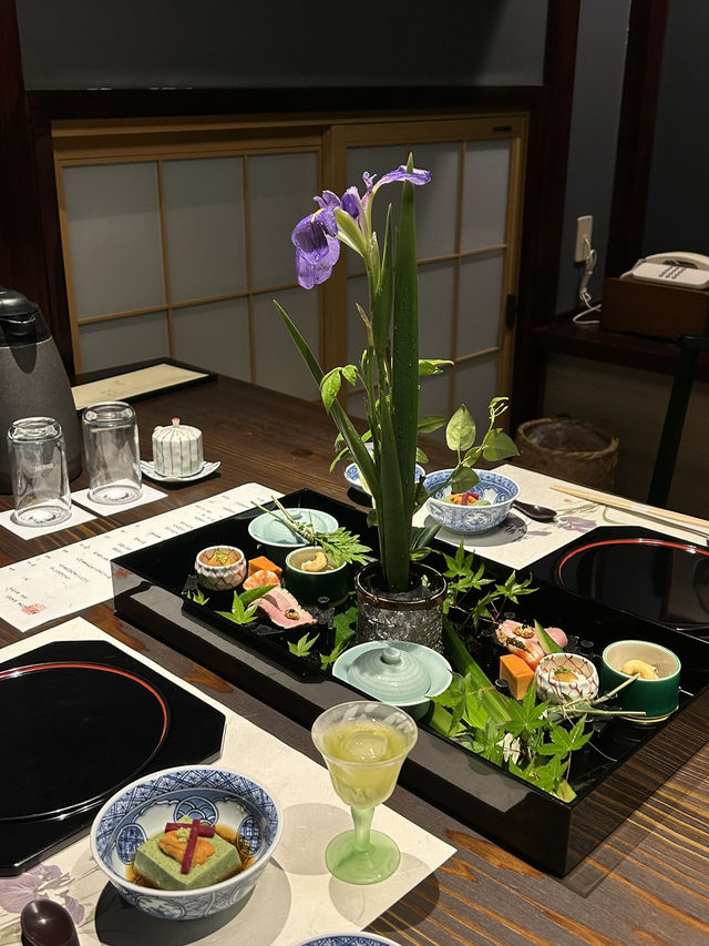【大分県・日田】山荘天水の夕食