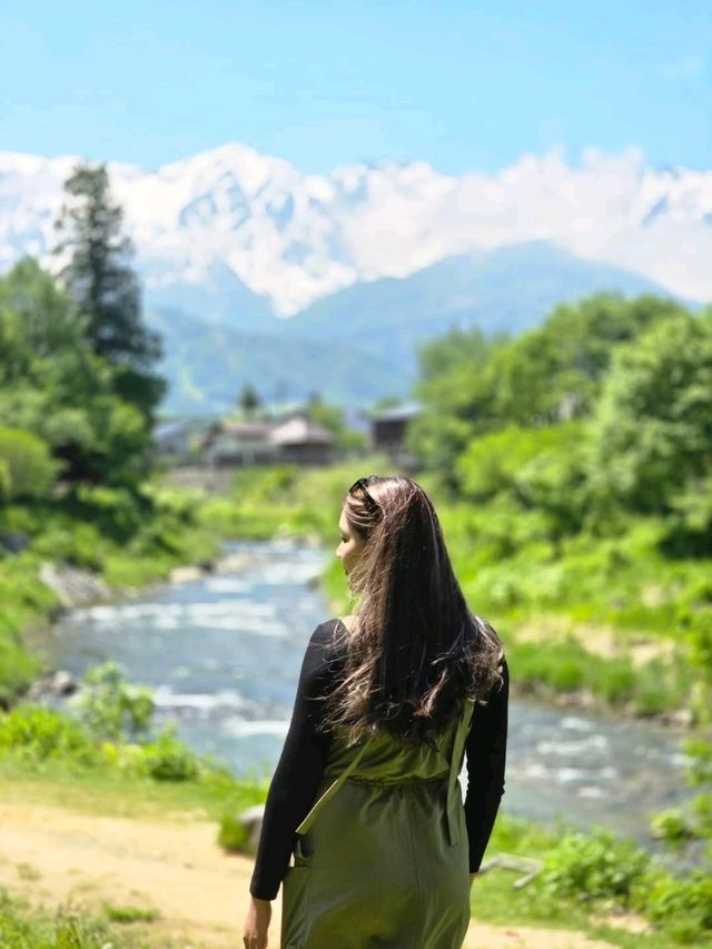 จุดเช็คอินจุดใหม่ แถว Hakuba วิวสวยมาก