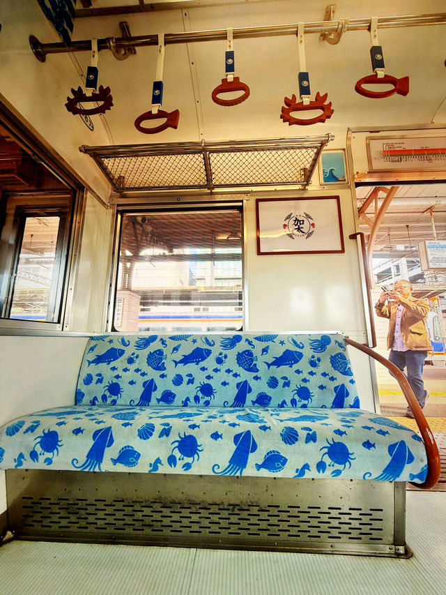 和歌山｜帶來幸福的「吉慶鯛魚列車」 荒廢線路變觀光熱點