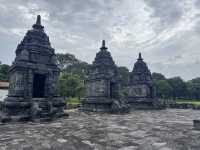 Twilight Tales at Prambanan: A Cloudy Evening Among Ancient Stones