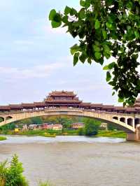 遊黄龍溪古鎮不要錯過廊橋