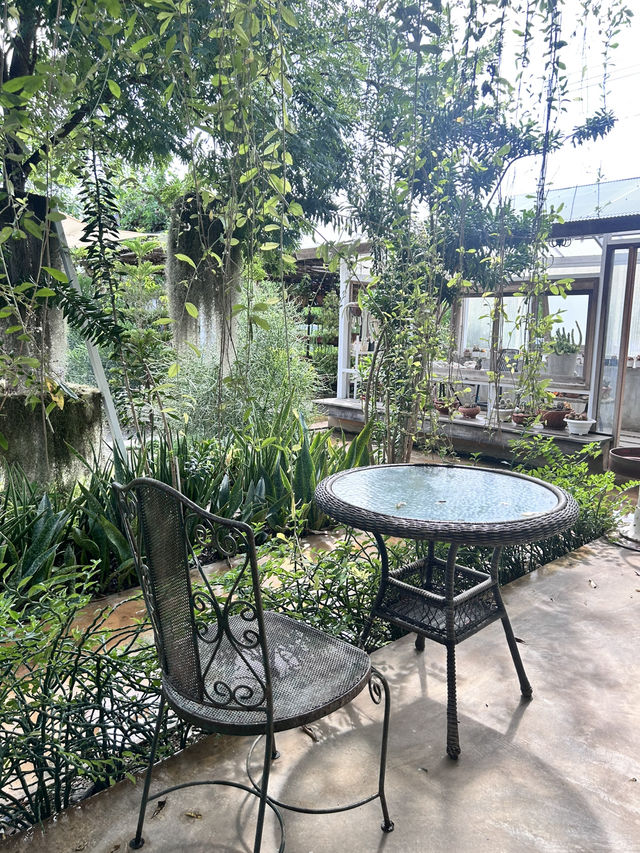 คาเฟ่ Hygge Backyard มวกเหล็ก สระบุรี 🌿📸