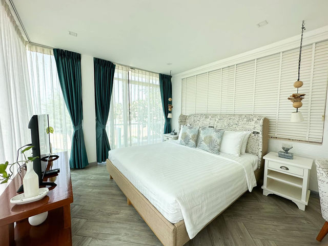 Pool villa ปราณบุรี ติดทะเล บรรยากาศดีมาก