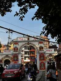 Patan Dhoka is the main entrance to Patan Durbar Square