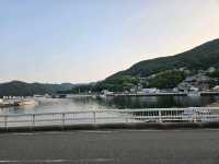이즈하라항 전경
