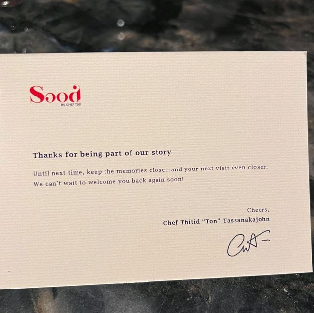 🌟 Review: Sood by Chef Ton, Penang