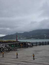  ตั้นสุ่ย (Tamsui) นั่งรถไฟไปสุดสายแล้วชมทะเล