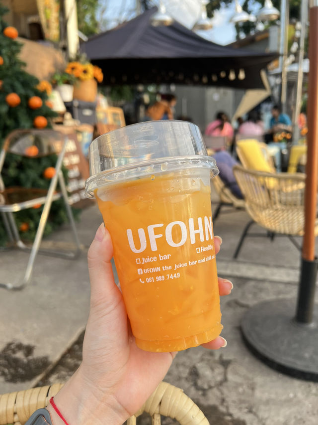 รถทรัคน้ำส้มริมสวนสาธารณะ 🍊🏃🏻✨