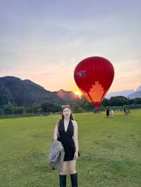 🎈 บอลลูนบินเที่ยวเหนือ Vang Vieng