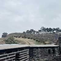 Stone Walls and Serene Whispers: A Rainy Day at Hwaseong Fortress