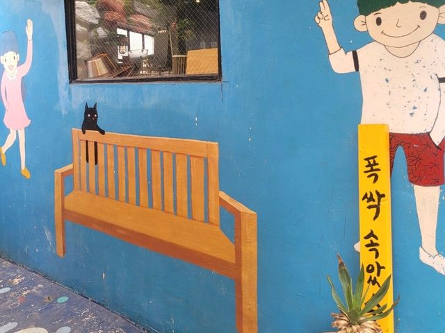 Beautiful Bomnal Cafe in Jeju