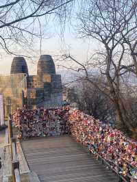 N Seoul Tower ในวันที่หิมะตกหนัก❄️