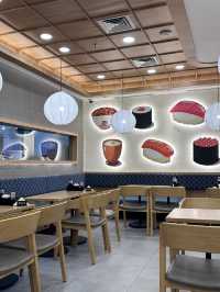Genki Sushi 발리 지점.🍣🍥