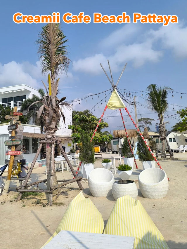 Creamii Cafe Beach Pattaya คาเฟ่สวยพัทยา