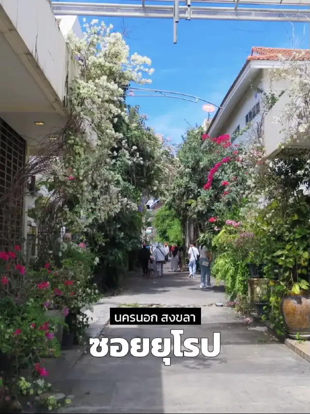 ซอยยุโรป จุดเช็คอินสุดฮิตชาวสงขลา✨