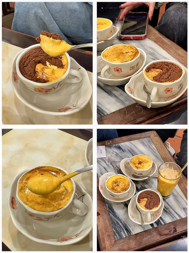 กาแฟไข่ที่ห้ามพลาดในฮานอย Cafe Giảng