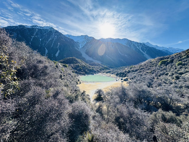 紐西蘭 塔斯曼冰河Tasman Glacier View near the lake