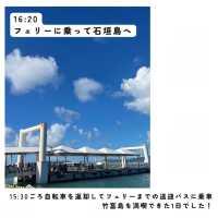 【沖縄】日帰り竹富島の1日🏖️