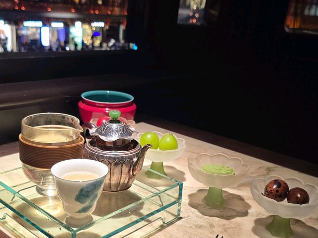 majestic night view of yu garden majestic night view of yu garden