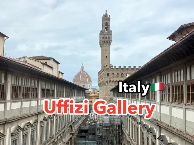 ชมงานระดับโลกใน Uffizi Gallery