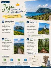 🌴 JEJU 5 วัน 4 คืนเกาะที่ทำให้ตกหลุมรักเกาหลีในอีกมุมหนึ่ง 🌊🍊