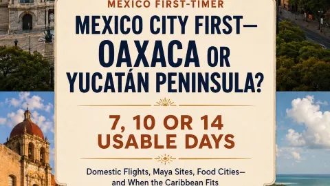 Mexico First-Timer Route Builder: Mexico City First—Oaxaca or the Yucatán Peninsula? — traveler post in Uxmal