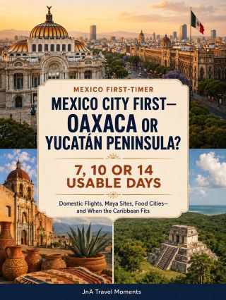 Panduan Rute untuk Pendatang Baru di Meksiko: Kota Meksiko Dulu—Oaxaca atau Semenanjung Yucatán?