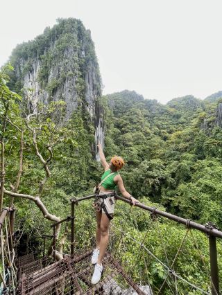 Climbing Above El Nido 🌿🧗🏻‍♀️