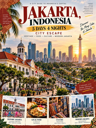 Jakarta dalam 5 Hari: Jejak Sejarah, Kuliner Lokal & Pesona Kota Modern
