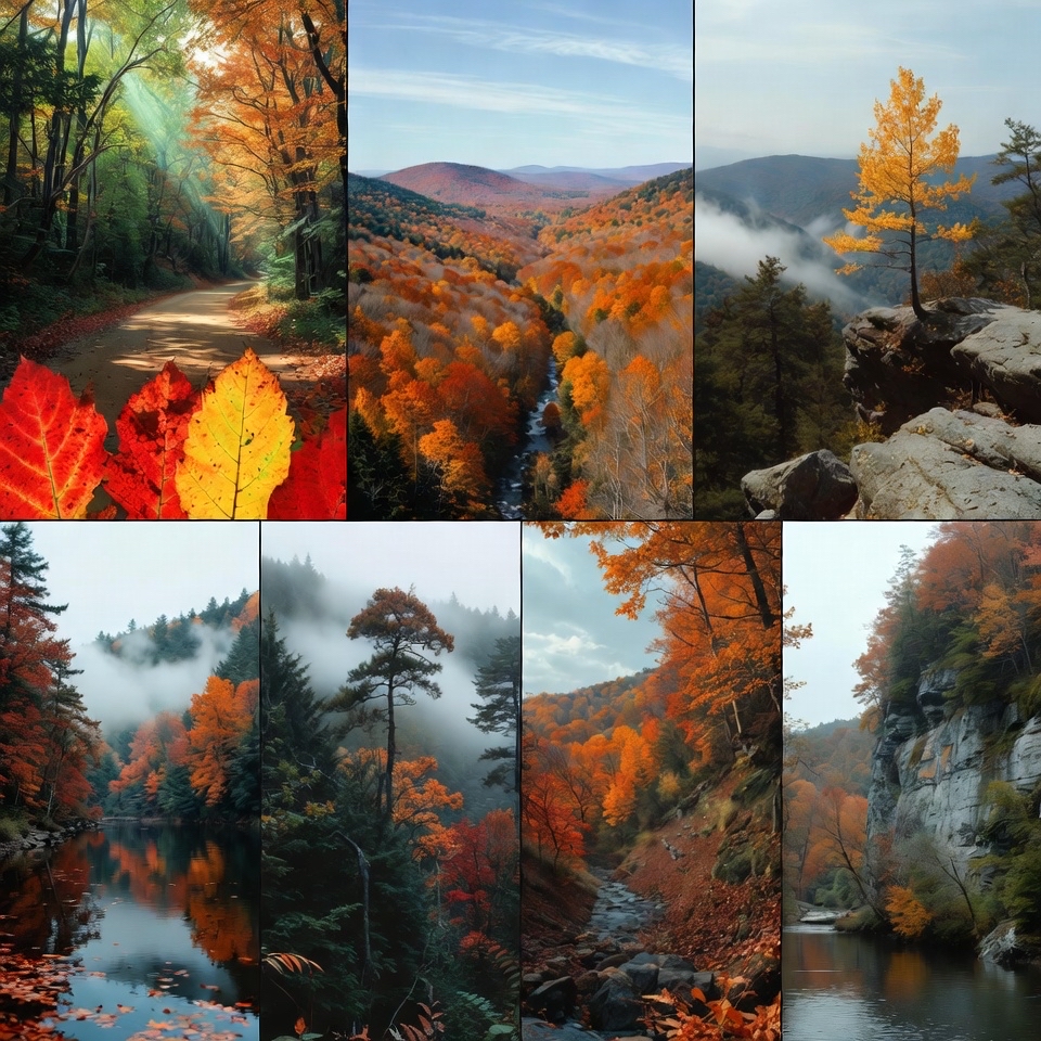 A Scenic Autumn Road Trip
