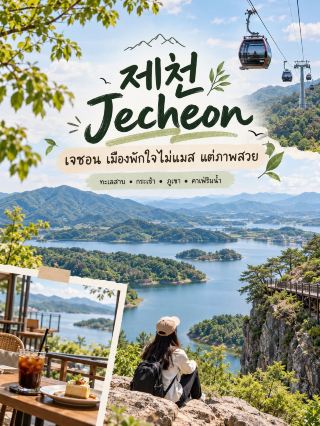 🇰🇷 堤川 🌿 韓國 8 個鮮為人知的景點，擁有令人驚嘆的自然美景！