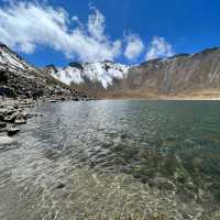 멕시코 사화산 Nevado de Toluca(해발 4600m)