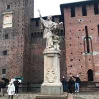 14th century castello in Milan 