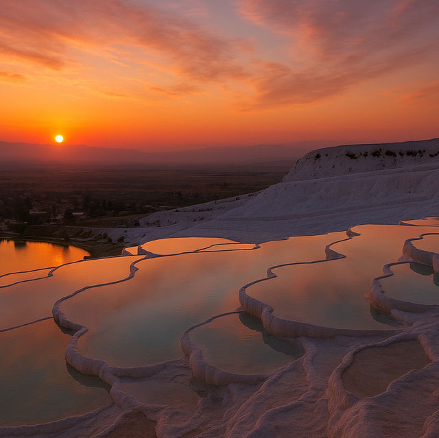 Pamukkale – Turkey’s Cotton Castle of Natural Wonders 🤍💦🇹🇷