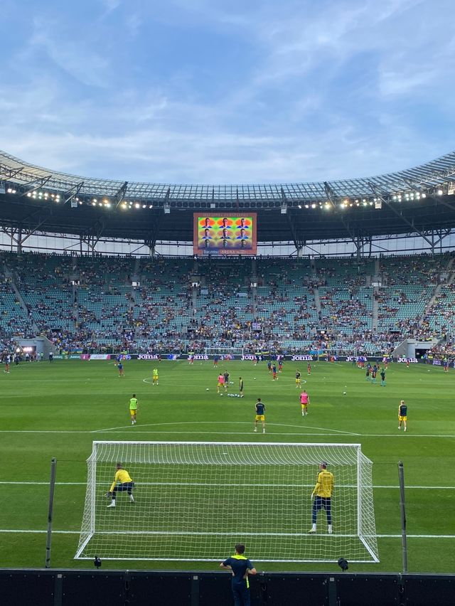 🇵🇱 Beautiful Wroclaw Stadium ⚽️