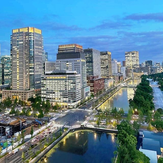 🌸東京皇宮酒店🌸居高臨下俯瞰東京皇居的護城河