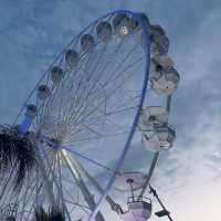 Soak in the sea with stunning views from the grand ferris wheel in Antibes 🇫🇷