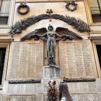 I got the goosebumps at this war memorial.