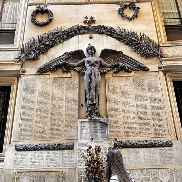 I got the goosebumps at this war memorial.