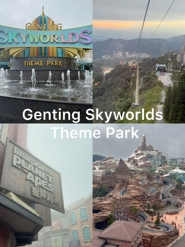 🏰สวนสนุก GENTING SKYWORLD Theme Park  🤎 