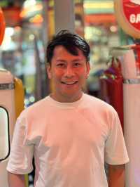 Fuel up on flavor and nostalgia at Makati’s most iconic diner 🇵🇭🍔⛽