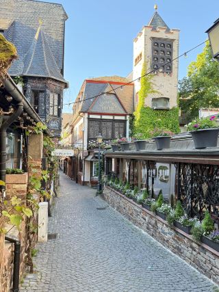 Summer Bliss by the Rhine: Rüdesheim am Rhein, Deutschland 